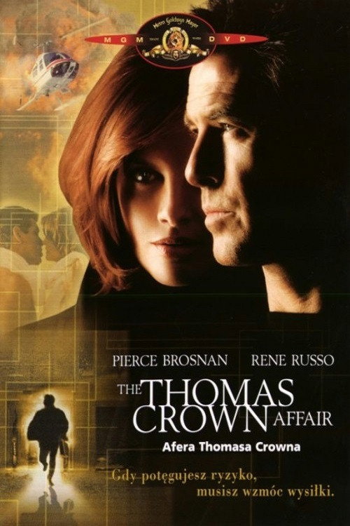 Afera Thomasa Crowna (1999) – plakat filmu