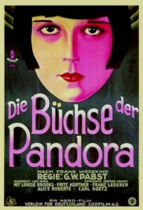Puszka Pandory (1929) – plakat filmu