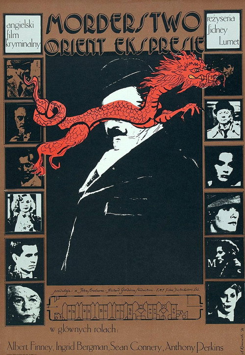 Morderstwo w Orient Ekspresie (1974) – plakat filmu
