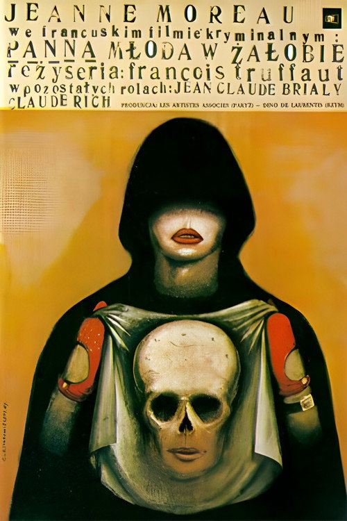 Panna młoda w żałobie (1968) – plakat filmu