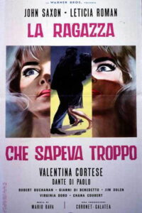 La ragazza che sapeva troppo (1963) – plakat filmu
