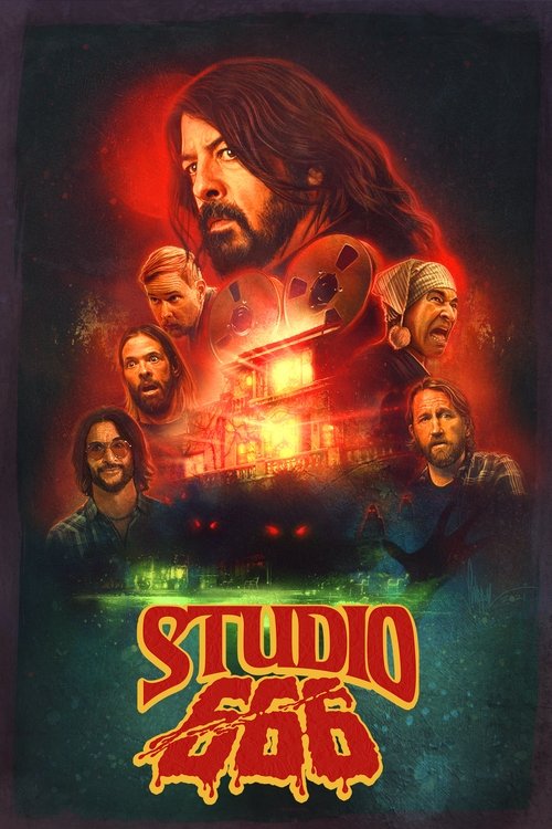 Studio 666 (2022) – plakat filmu