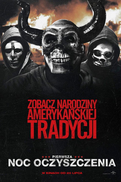 Pierwsza Noc Oczyszczenia (2018) – plakat filmu