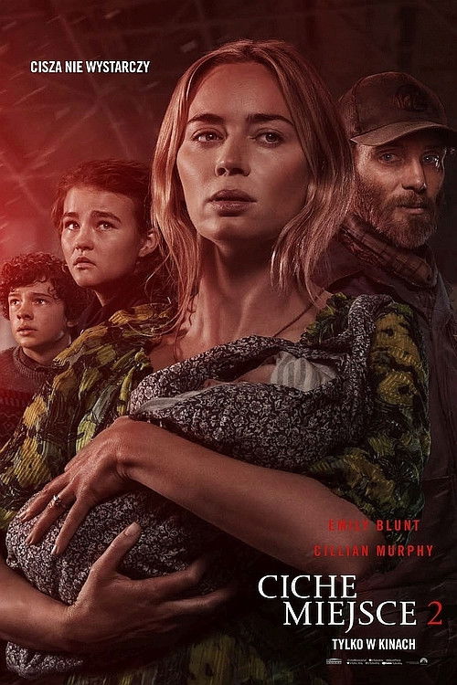 Ciche miejsce 2 (2021) – plakat filmu