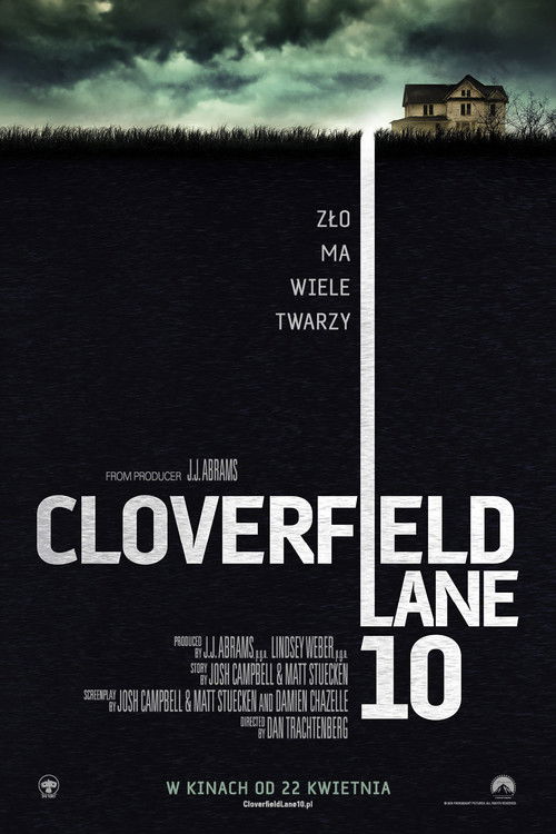 Cloverfield Lane 10 (2016) – plakat filmu