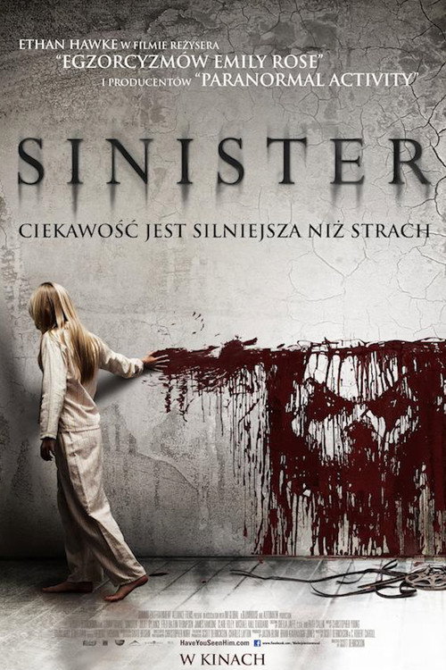 Sinister (2012) – plakat filmu