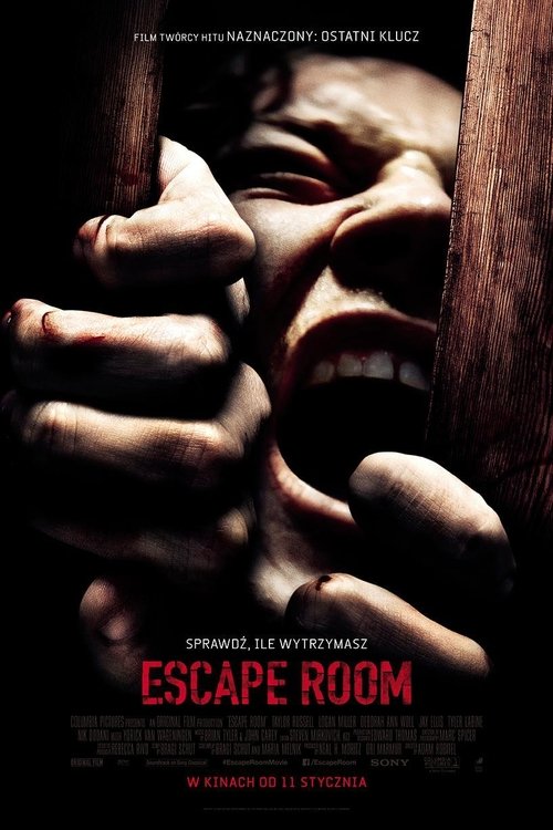 Escape Room (2019) – plakat filmu