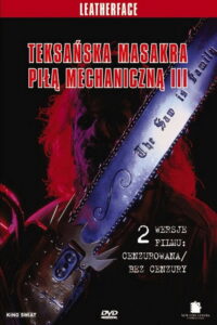 Teksańska masakra piłą mechaniczną 3 (1990) – plakat filmu