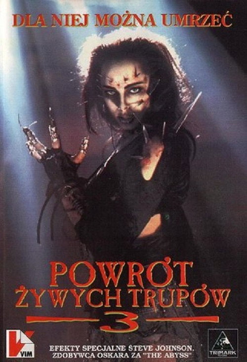 Powrót Żywych Trupów 3 (1993) – plakat filmu