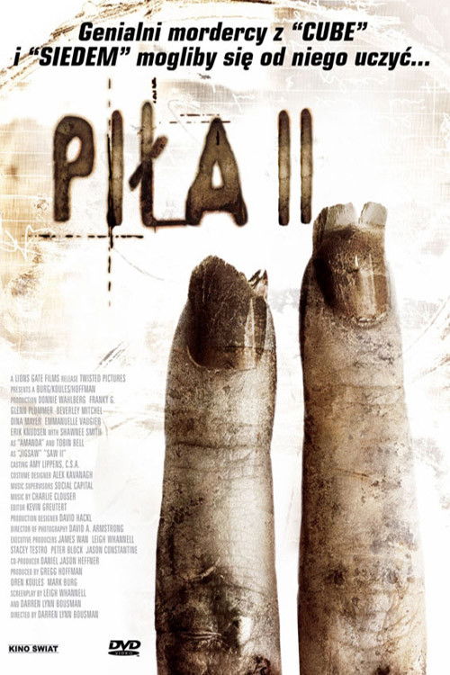 Piła II (2005) – plakat filmu