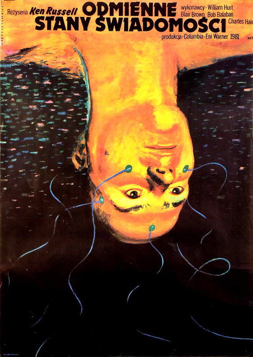 Odmienne stany świadomości (1980) – plakat filmu