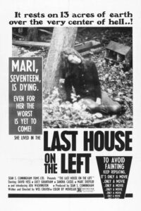 Ostatni dom po lewej (1972) – plakat filmu