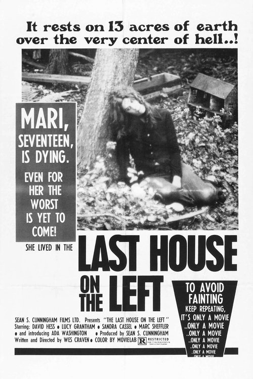 Ostatni dom po lewej (1972) – plakat filmu