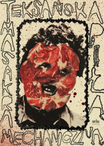 Teksańska masakra piłą mechaniczną (1974) – plakat filmu