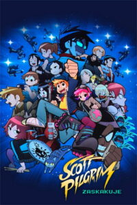 Scott Pilgrim zaskakuje (2023) – plakat filmu