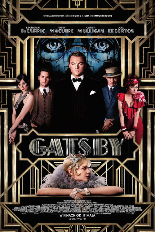 Wielki Gatsby (2013) – plakat filmu