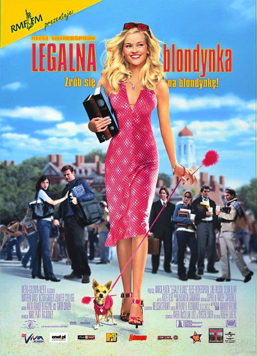 Legalna blondynka (2001) – plakat filmu