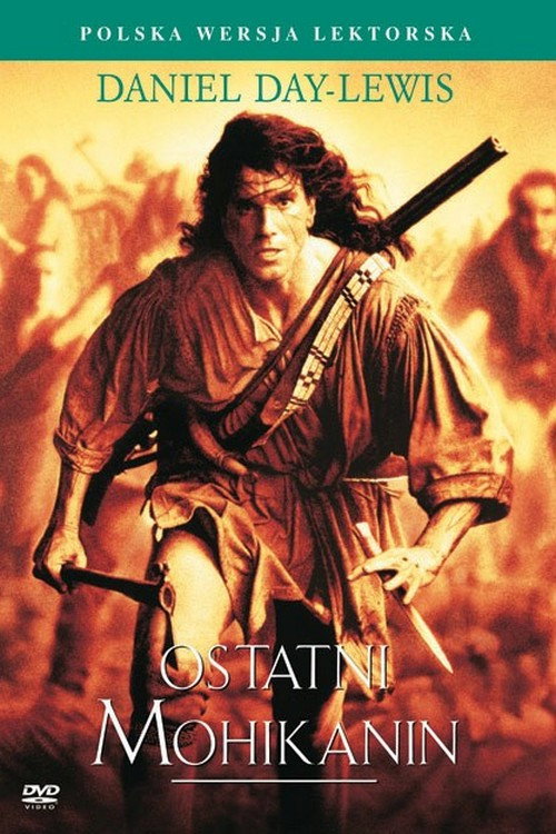 Ostatni Mohikanin (1992) – plakat filmu