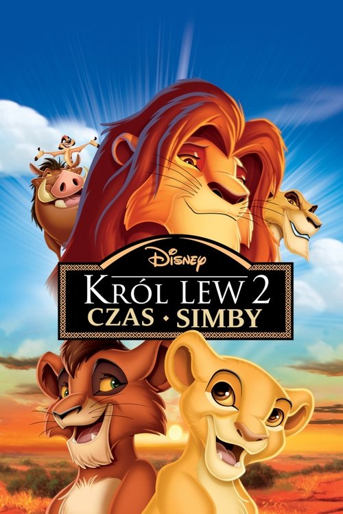 Król Lew II: Czas Simby (1998) – plakat filmu