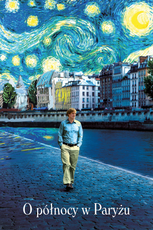 O północy w Paryżu (2011) – plakat filmu