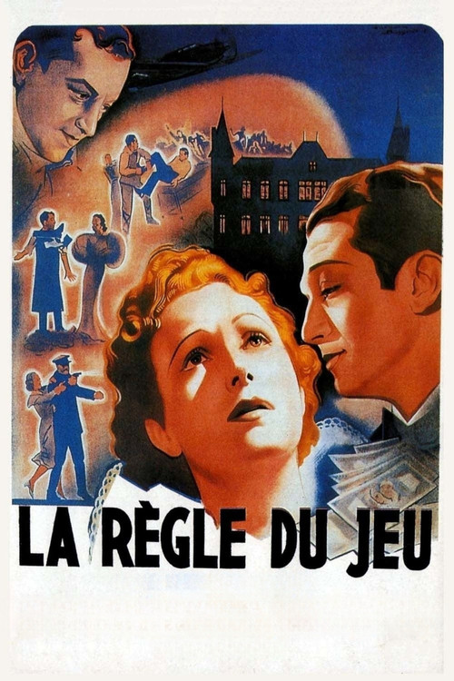Zasada gry (1939) – plakat filmu