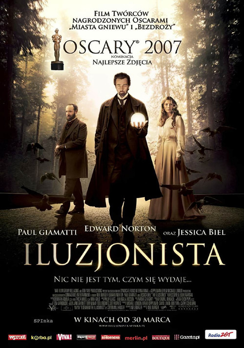 Iluzjonista (2006) – plakat filmu