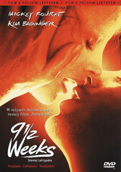 9 1/2 tygodnia (1986) – plakat filmu