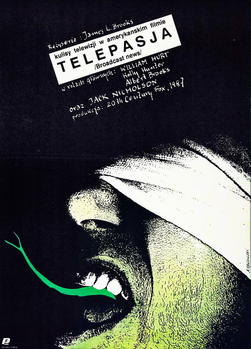 Telepasja (1987) – plakat filmu