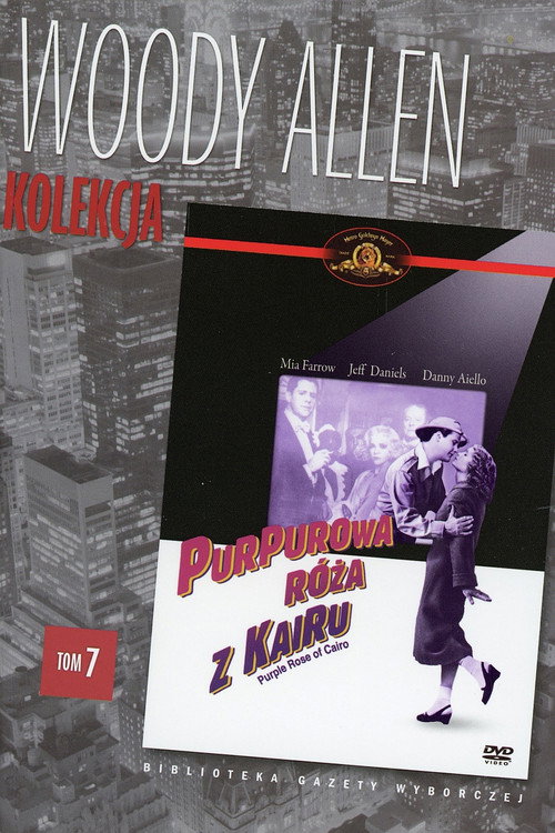 Purpurowa róża z Kairu (1985) – plakat filmu