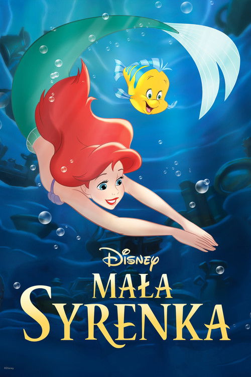 Mała Syrenka (1989) – plakat filmu