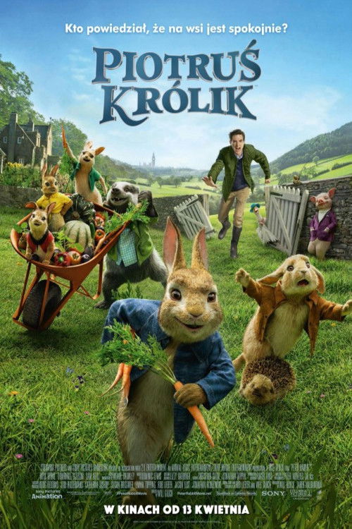 Piotruś Królik (2018) – plakat filmu