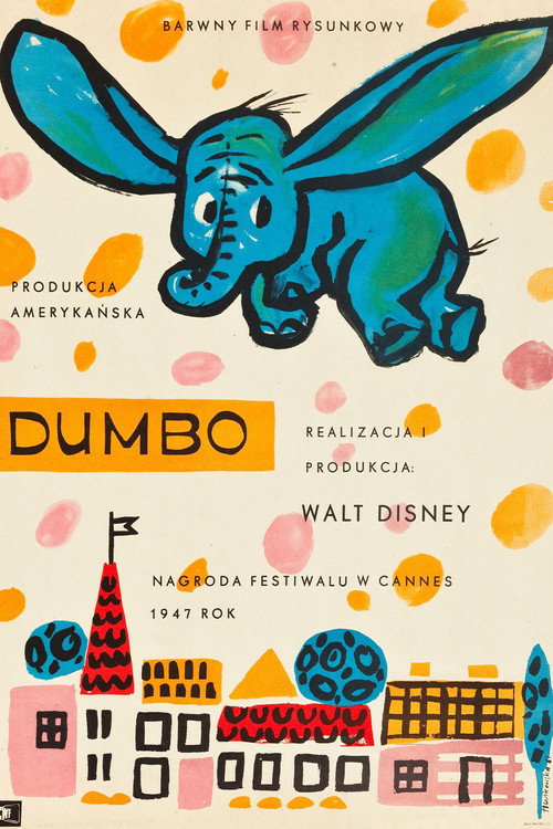 Dumbo (1941) – plakat filmu