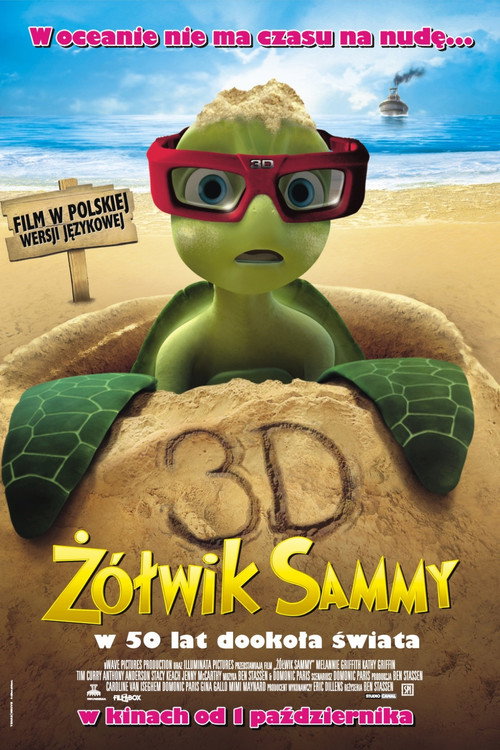 Żółwik Sammy: W 50 lat dookoła świata (2010) – plakat filmu