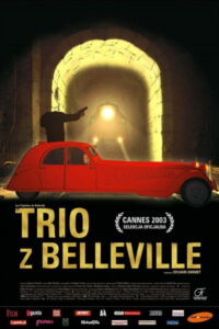 Trio z Belleville (2003) – plakat filmu