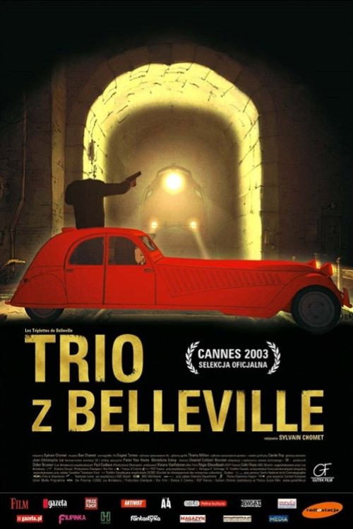 Trio z Belleville (2003) – plakat filmu