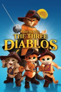 Kot w butach: Trzy diabły (2012) – plakat filmu