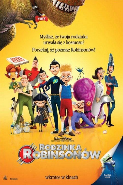 Rodzinka Robinsonów (2007) – plakat filmu