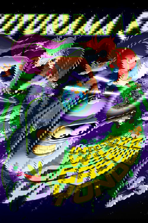 Futurama: W zielonej dzikiej dali (2009) – plakat filmu