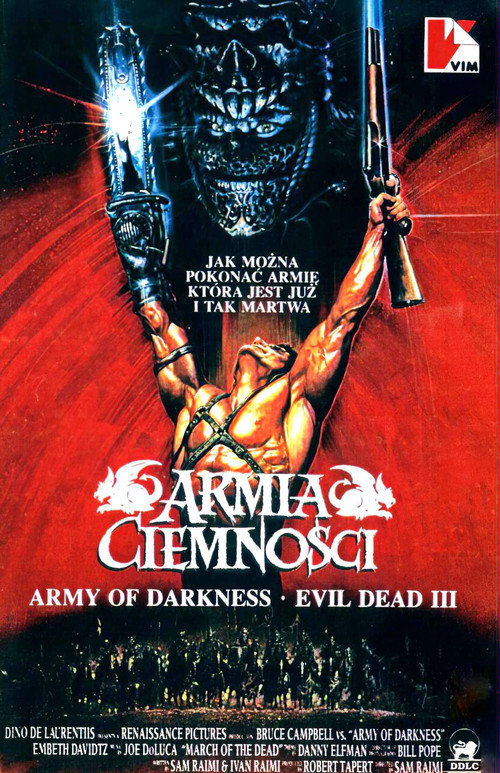 Armia Ciemności (1992) – plakat filmu