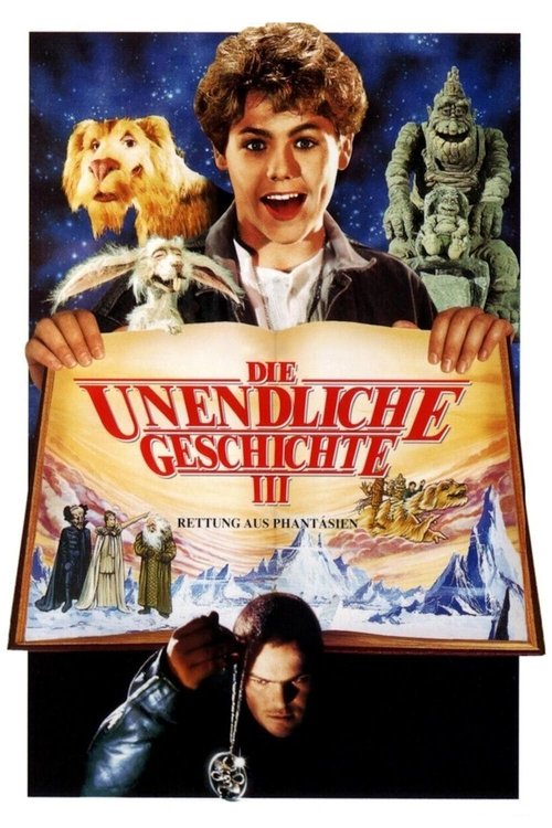 Niekończąca się opowieść III: Ucieczka z krainy Fantazji (1994) – plakat filmu