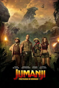 Jumanji: Przygoda w dżungli (2017) – plakat filmu
