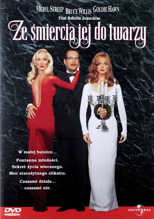 Ze śmiercią jej do twarzy (1992) – plakat filmu