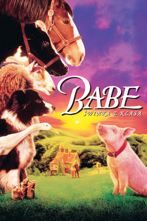 Babe - świnka z klasą (1995) – plakat filmu