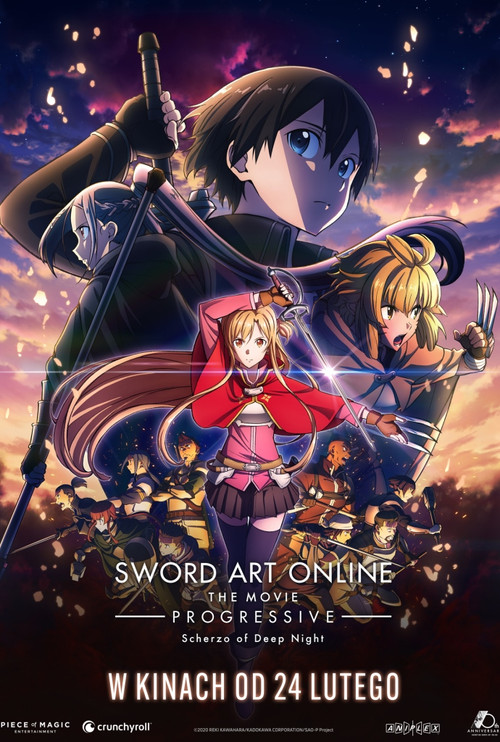 SWORD ART ONLINE – Progressive – Scherzo of Deep Night (2022) – plakat filmu