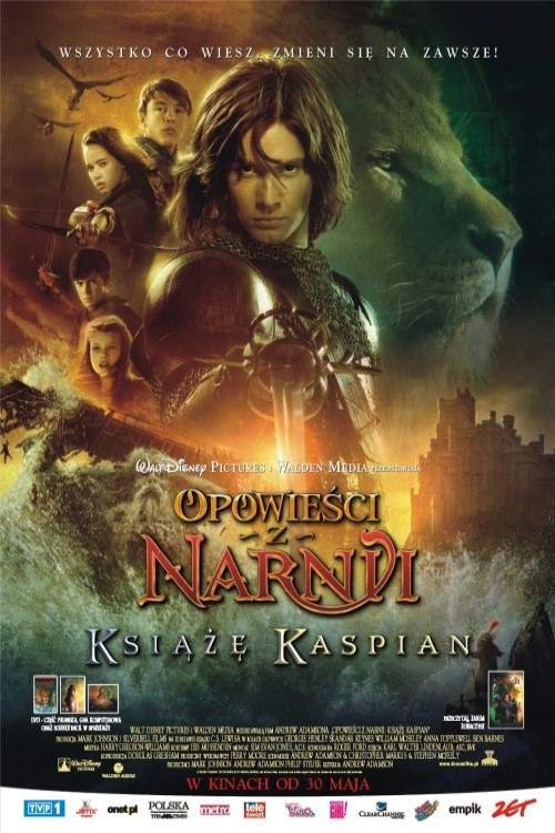 Opowieści z Narnii: Książę Kaspian (2008) – plakat filmu