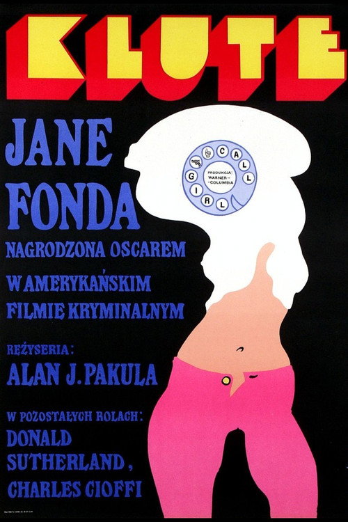 Klute (1971) – plakat filmu