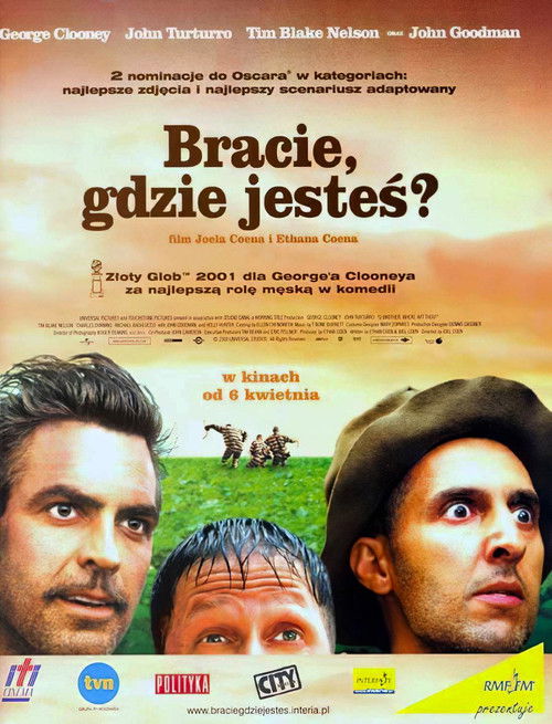 Bracie, gdzie jesteś? (2000) – plakat filmu