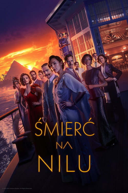Śmierć na Nilu (2022) – plakat filmu