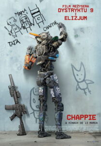 Chappie (2015) – plakat filmu