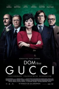 Dom Gucci (2021) – plakat filmu